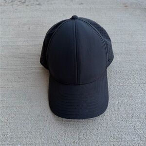 Melin A-Game Hydro Performance Adjustable Snapback Hat Cap Black